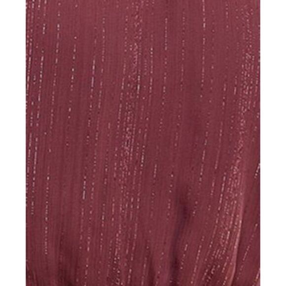 BCX DRESS Womens Pink Tie Lined Flutter Sleeve Short Fit + Flare Dress M - Picture 4 of 5